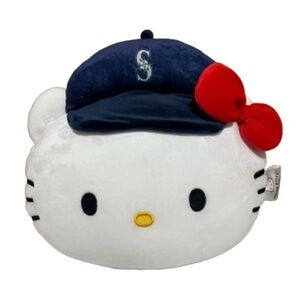 2026 Hello Kitty Squish Pillow Seattle Mariners 3/30 New